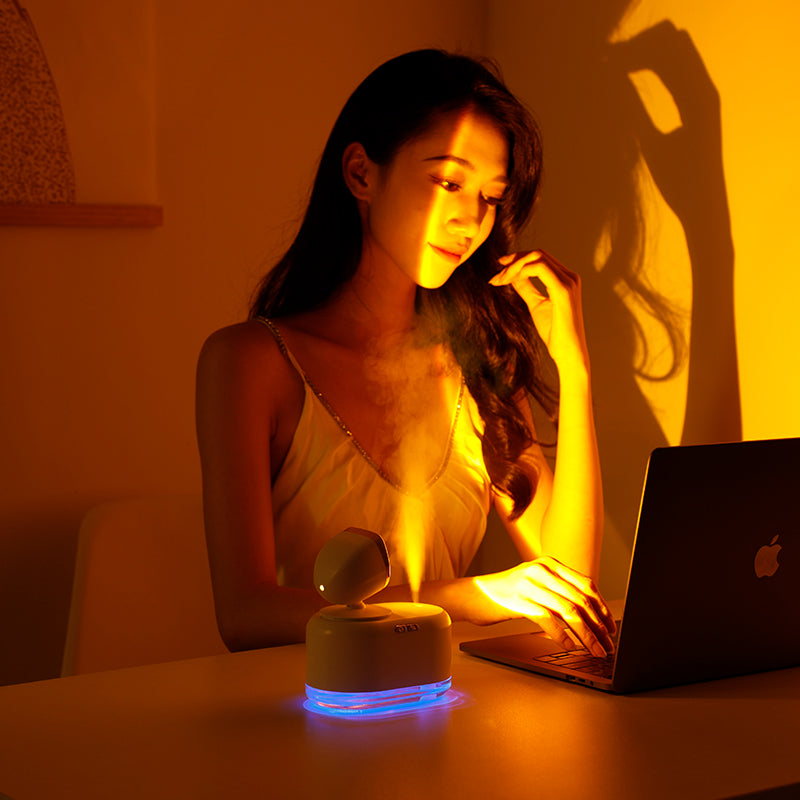 Wireless Sunset Lamp Humidifier