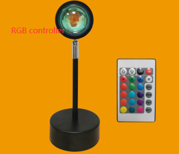 Remote Control Sunset Lamp RGB